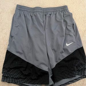 Grey Nike Elite Basketball Shorts. Size XXL